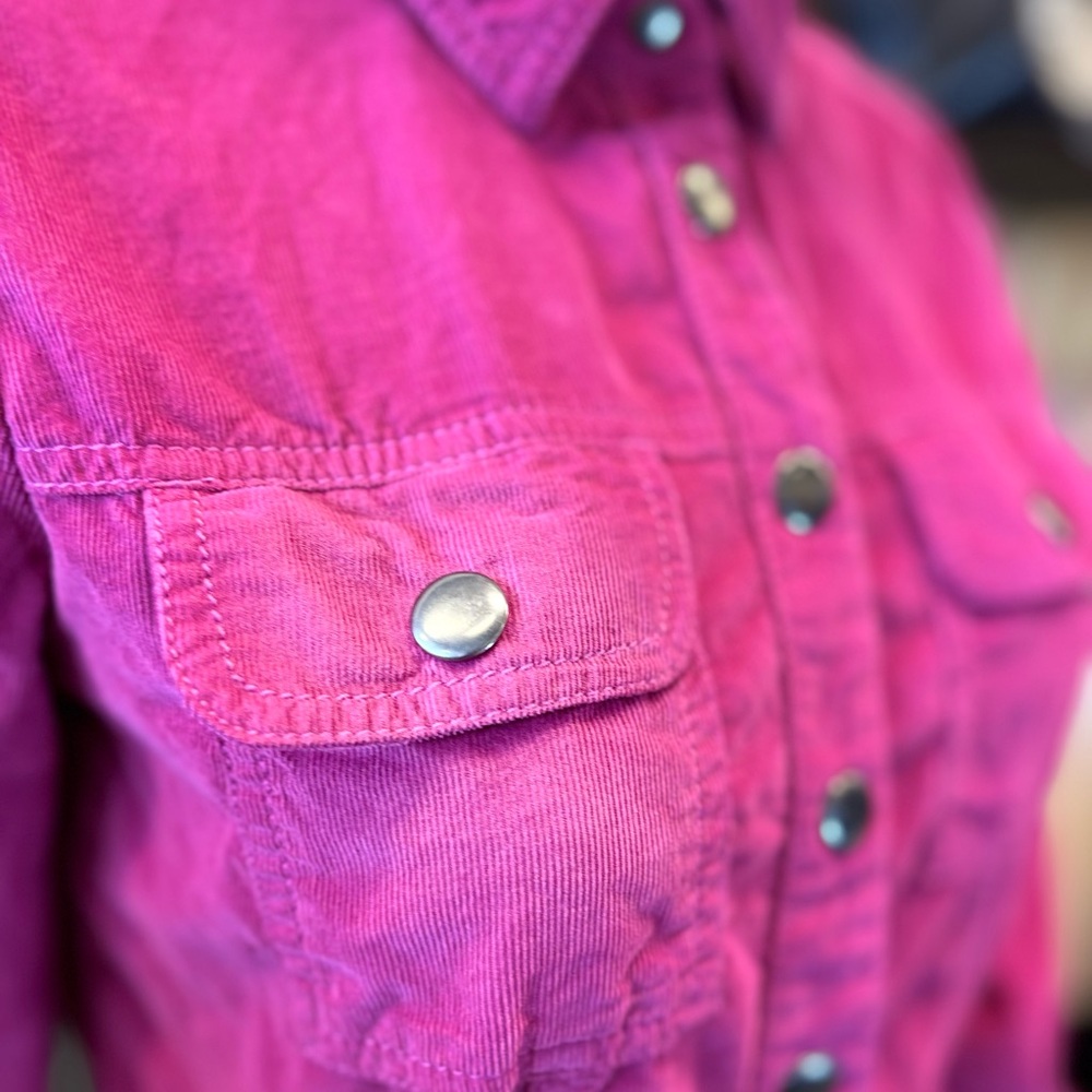LOFT Fuchsia Utility Jacket - Picture 10 of 10